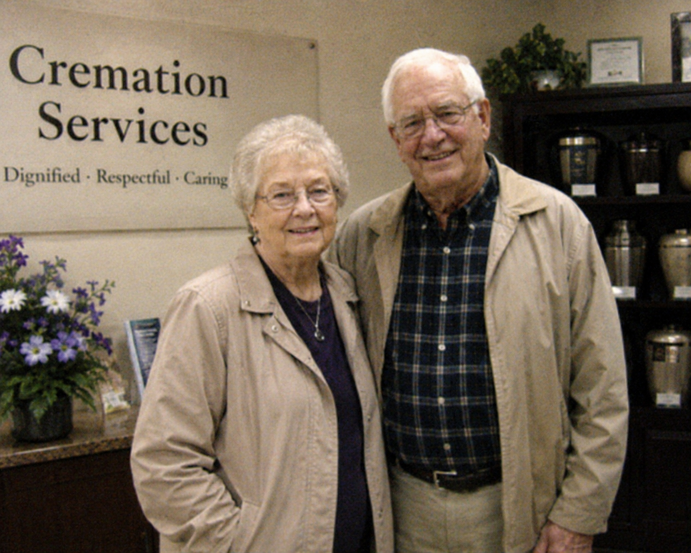 Rachel and Dan, founders of Faithful Farewell Pet Cremation